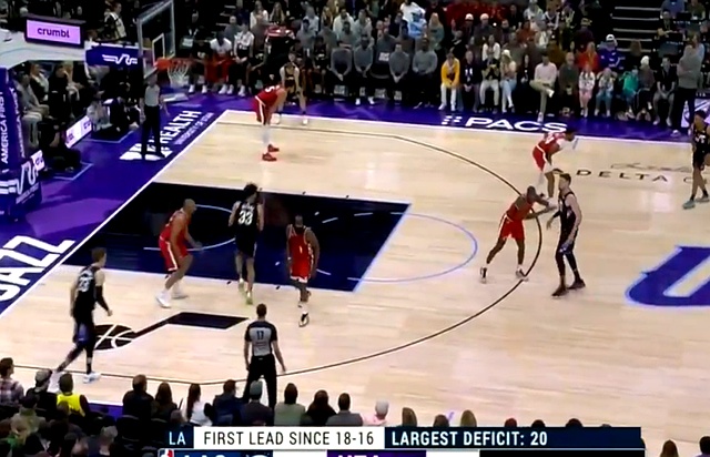 乔治三分破沙！快船负拓展者，止步连胜