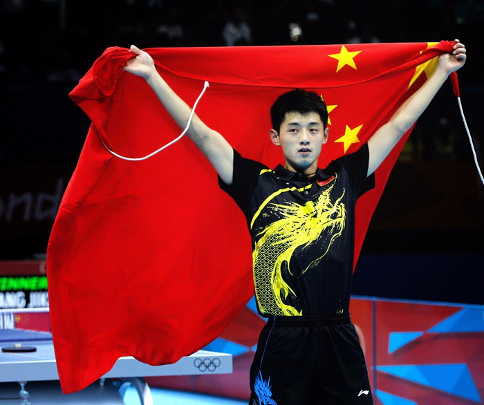 德国队逆转瑞典队，张继科关键制胜