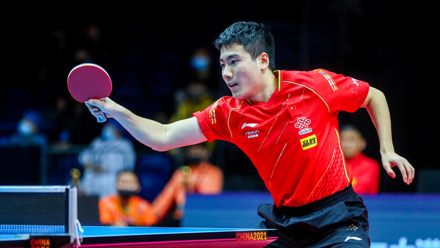 法国队力克德国队，梁靖崑统治全场